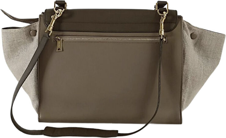 Celine Vintage Céline Trapèze Beige