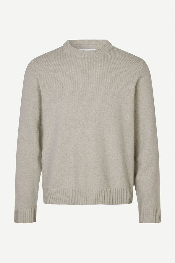 Samsøe Samsøe Sylli crew neck 132 Abbey stone