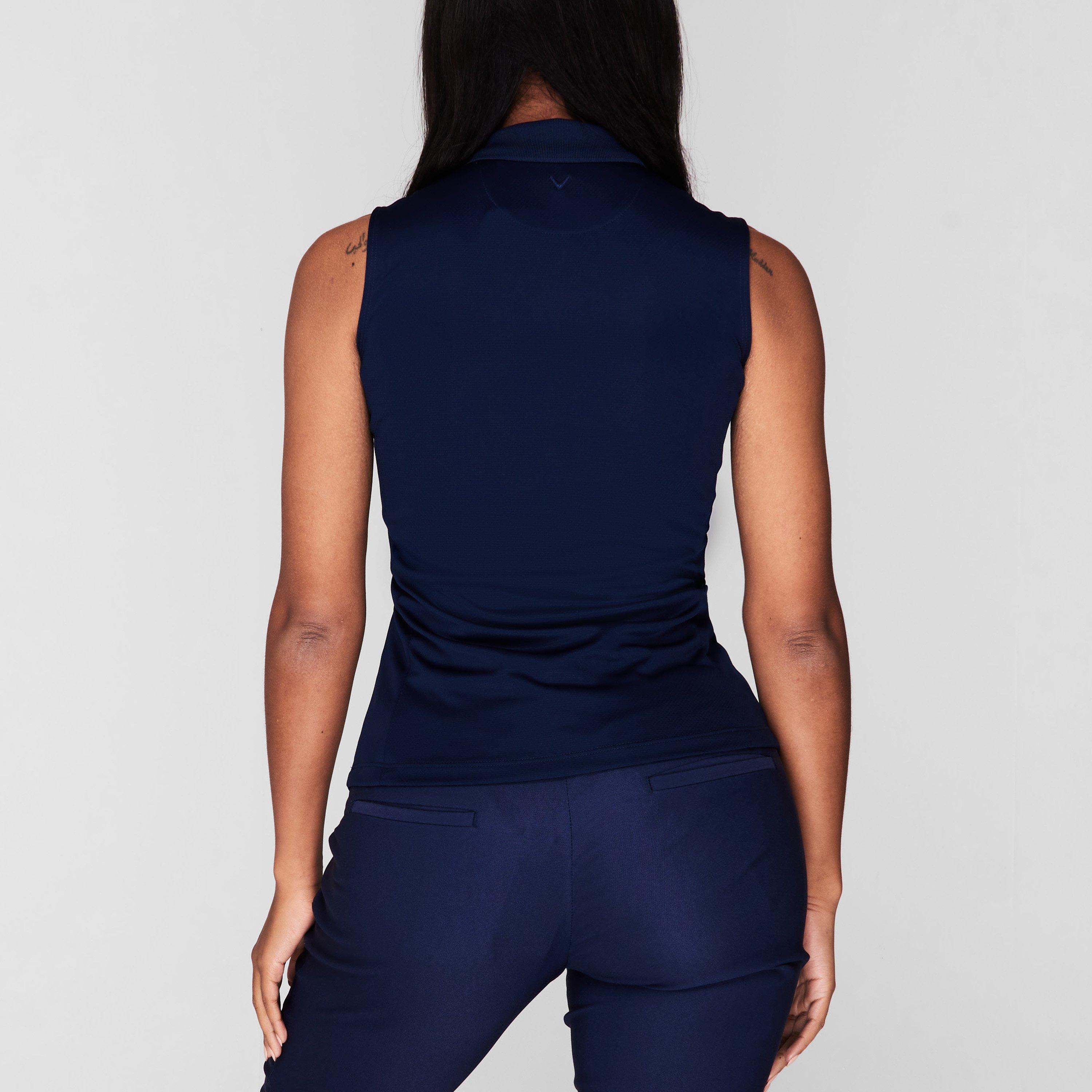 Callaway Sleeveless Knit Polo Shirt Ladies