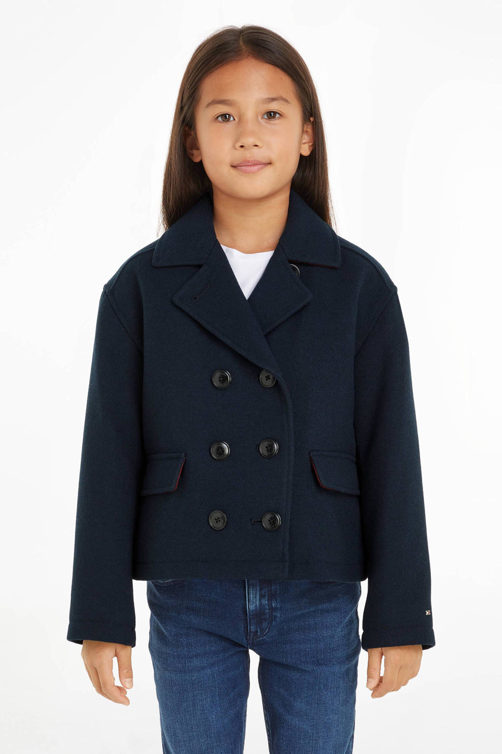 Tommy Hilfiger jas donkerblauw