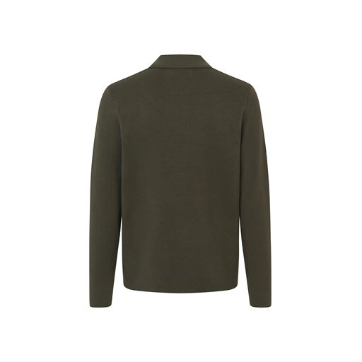 Samsøe Samsøe Guna Half Zip Striktrøje, Forest Night, L