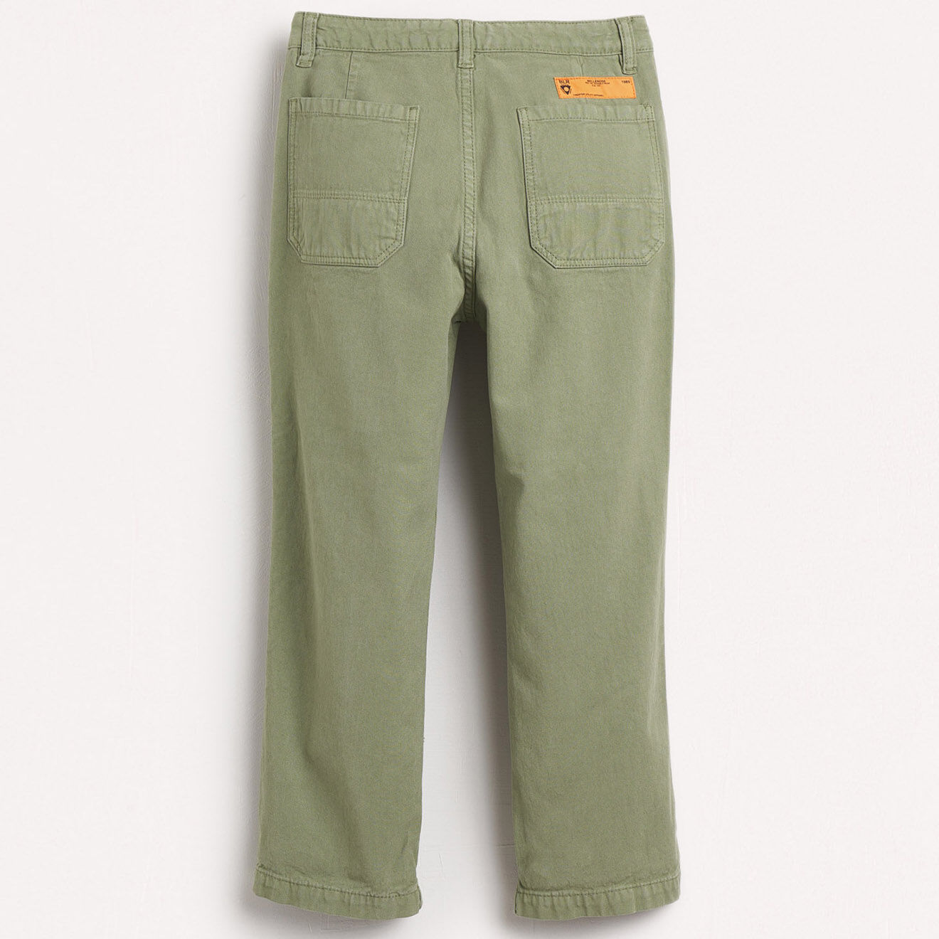 Bellerose Pantalon façon cargo Perrig kaki clair