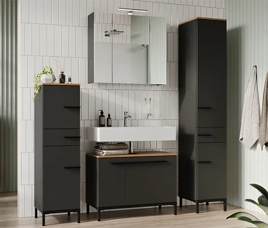 Waschbecken-Unterschrank »Yonkers«, graphit