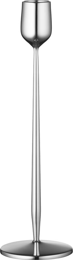 Gense Lysestage Dorotea 7 x 23,5 cm Blankt stål Blank stål
