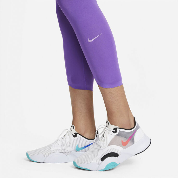 Nike One Luxe Icon Clash Tights Lilla