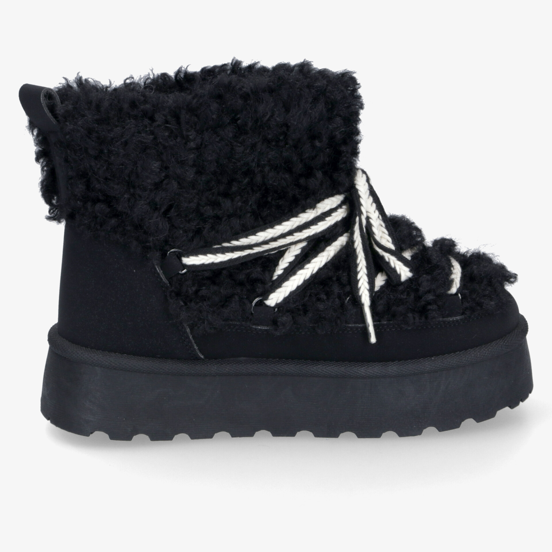 street shoes Damen Winter Boots schwarz