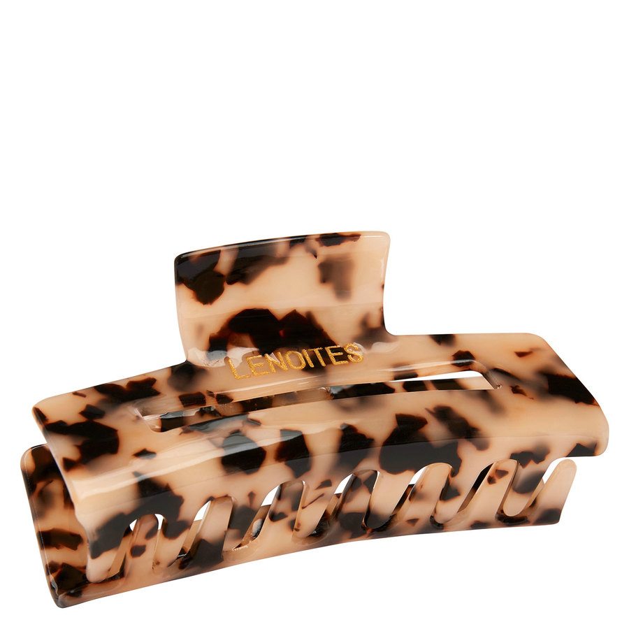 Lenoites Premium Eco-Friendly Hair Claw Nude Leopard