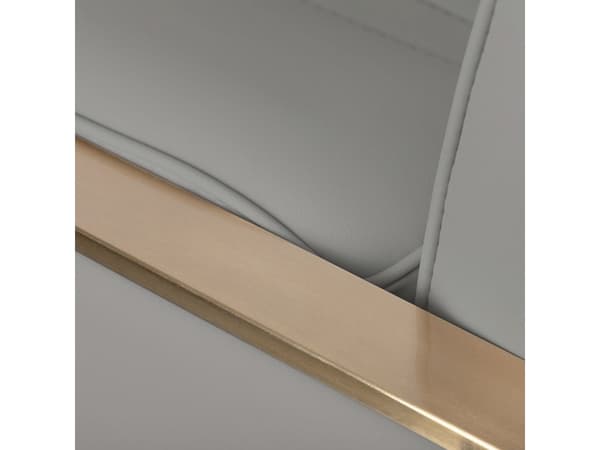 Activeshop Gabbiano Acri frisørstol gull - beige