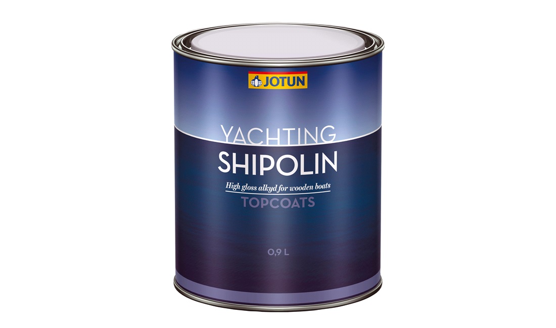 Maling, Shipolin, hvid, 1,0L