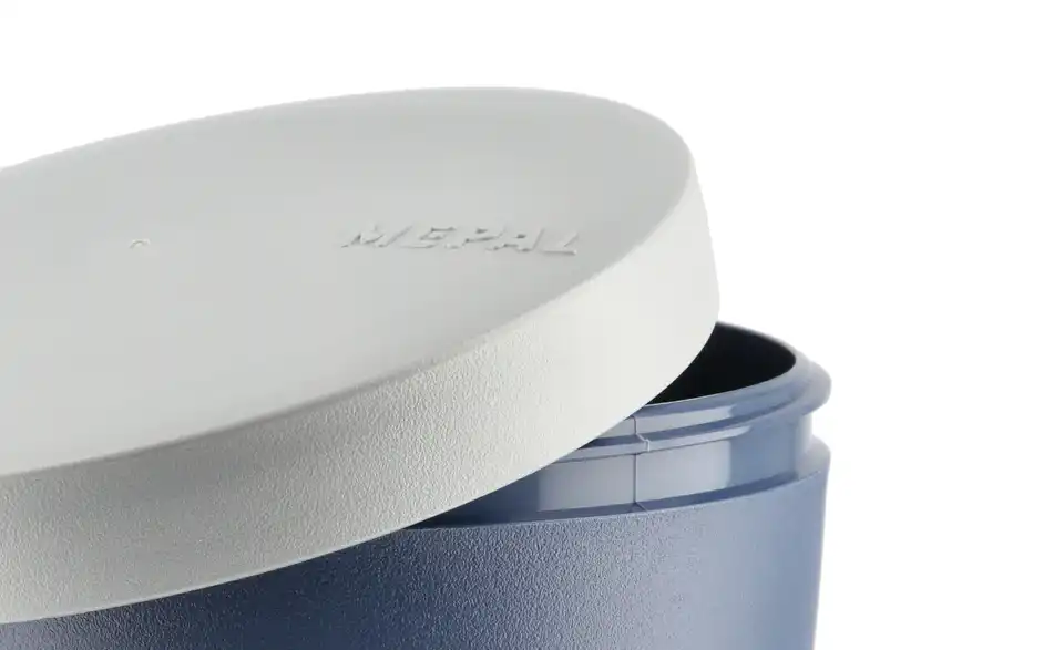 Mepal Snackpot "To Go", 0,5l Ellipse Dunkelblau 10,8 cm