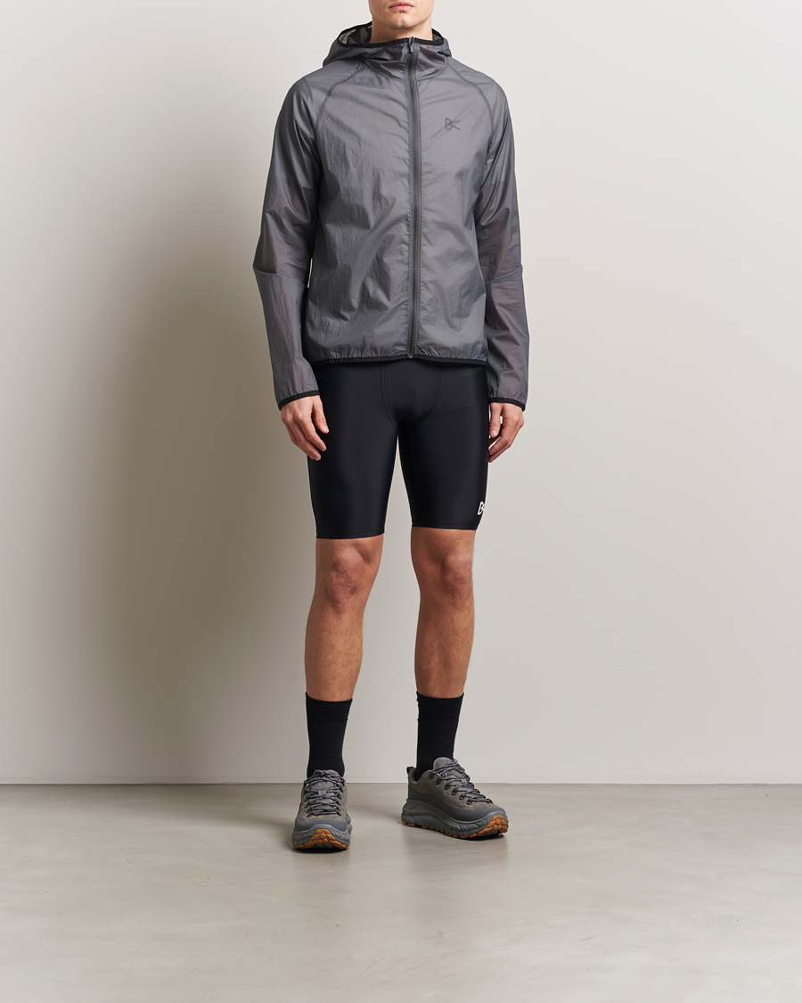 District Vision 9 Inch Recycled Half Tights Black