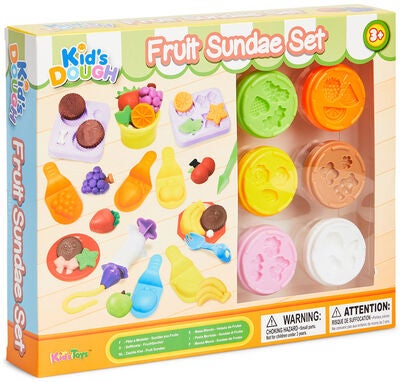 Kid's Dough Fruktsett 6 Farger