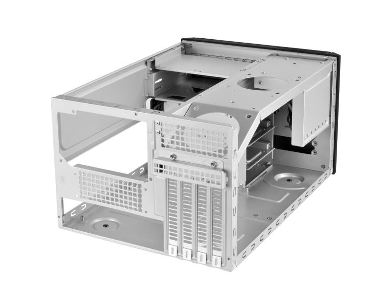 SilverStone PC-Gehäuse SST-SG11B Übersichtlich konzipiertes SFF-Gehäuse mit modernisiertem Layout
