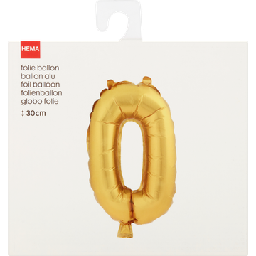 HEMA Folie Ballon 0 30cm