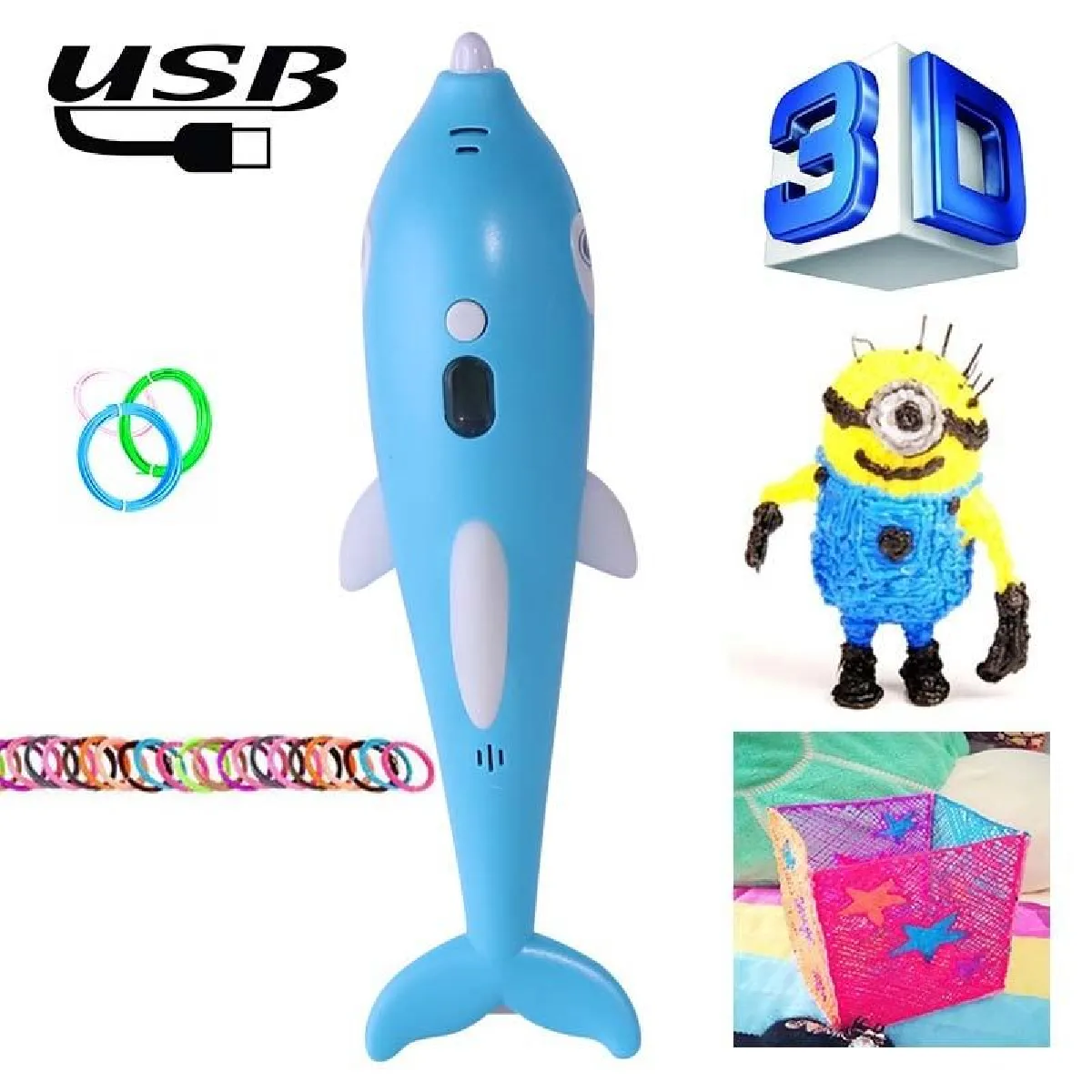 Yonis Stylo 3D Enfant Température Basse