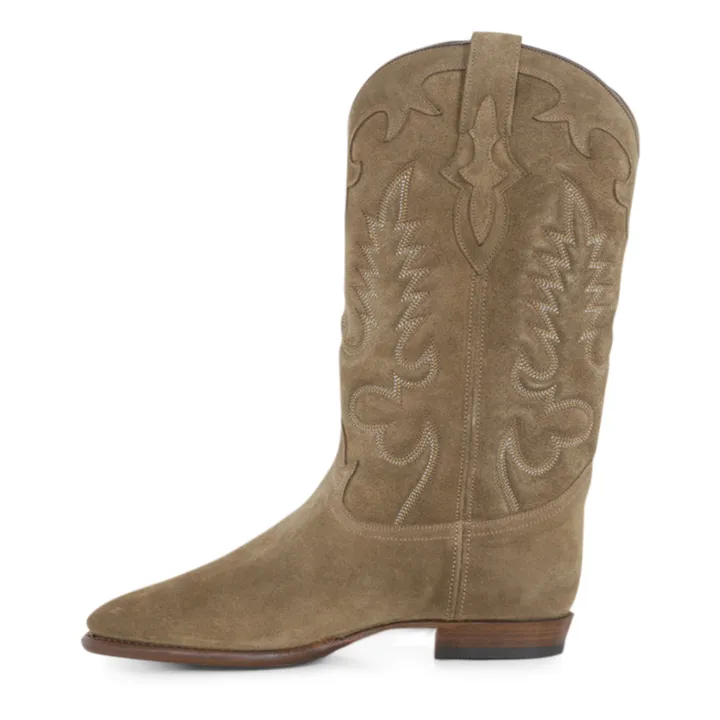 Shiloh Heritage Bottes Midnight Daim | Beige