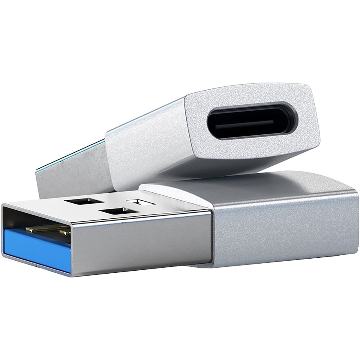 Satechi USB-C til USB-A adapter (sølv)