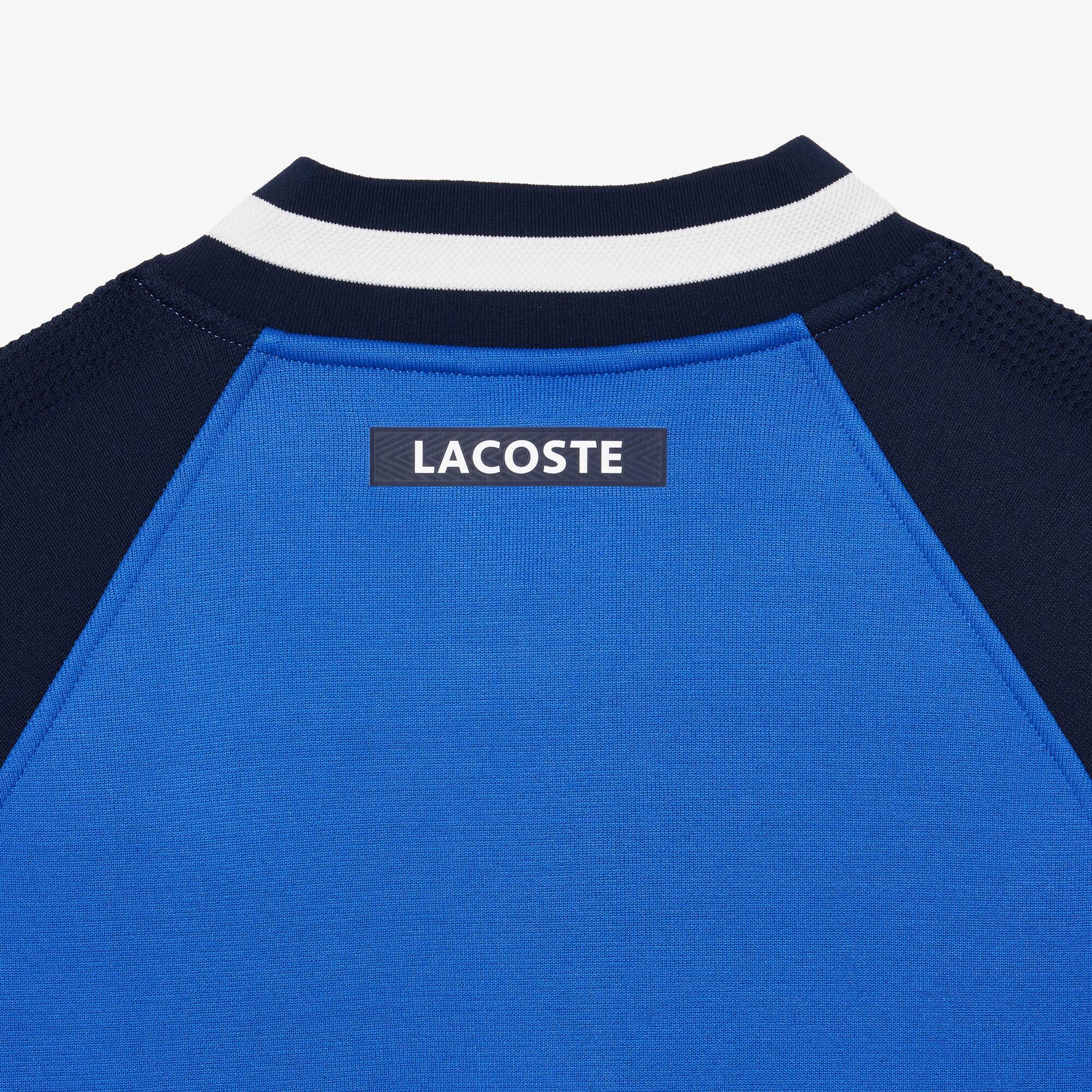 LACOSTE x Daniil Medvedev Ultra-Dry-Tennisjacke Sweatshirts - Blau - Lacoste - Herren