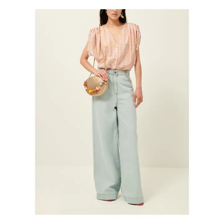 Sessùn Blouse Mani V | Orange
