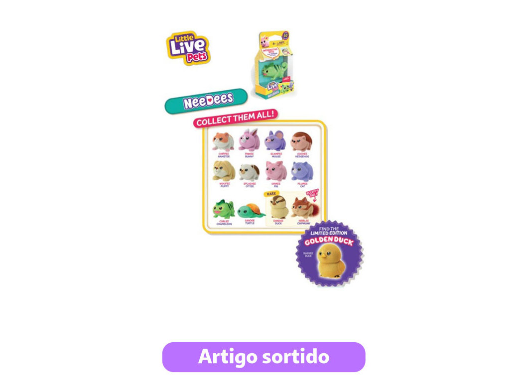 NEEDEES LITTLE LIVE PETS MODELOS SORTIDOS