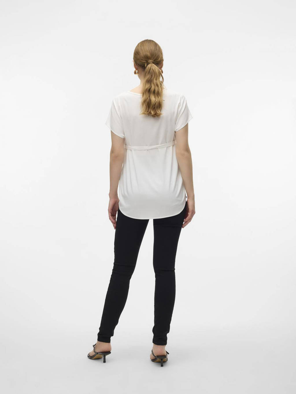VERO MODA MATERNITY zwangerschapstop offwhite