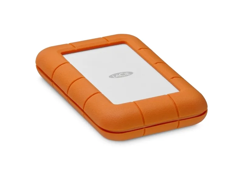 LaCie Rugged USB-C STFR5000800 - Harddisk - 5 TB - ekstern (bærbar) - USB 3.1 Gen 1 (USB-C stikforbindelse) - med 2 års Rescue Data Recovery Service Plan