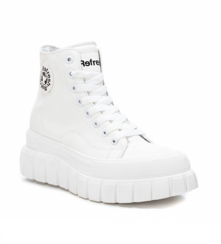 Botas de cano curto Refresh 170114 Brancas