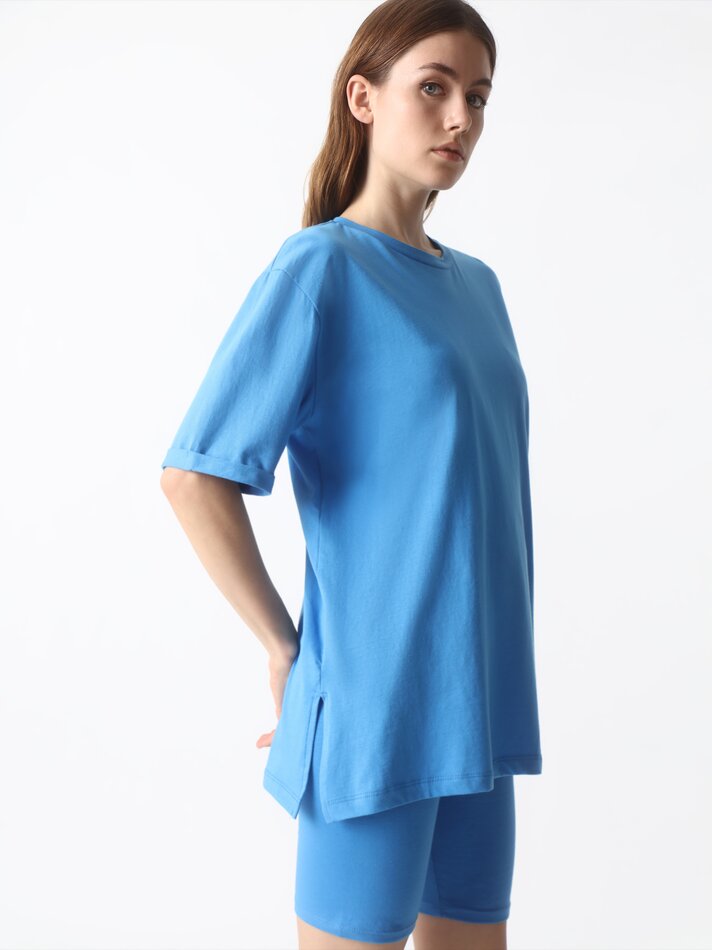Camiseta oversized de manga curta - Ocean