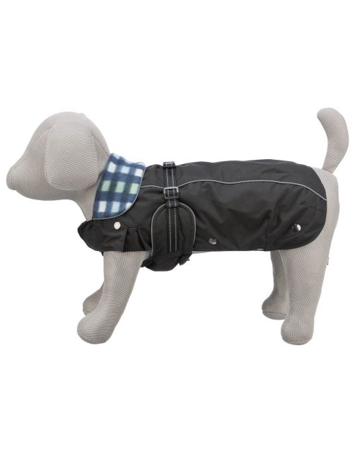 Trixie Jas Rouen Zwart - Hondenkleding