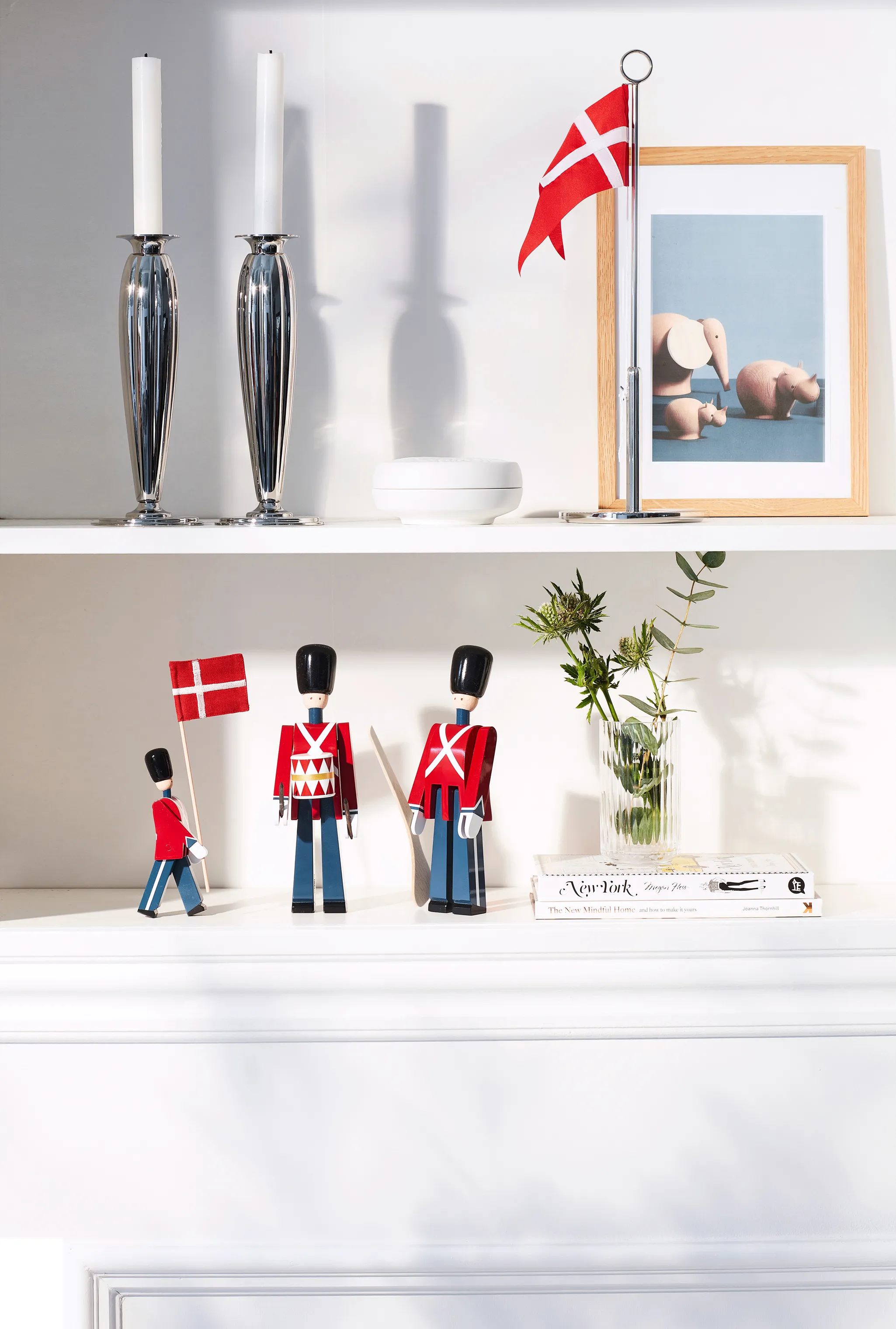 Georg Jensen Bernadotte Lysestagesæt - 2 dele