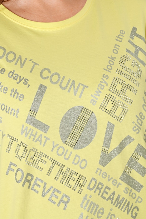 Sweatshirt, LOVE, Saum-Bindeband
