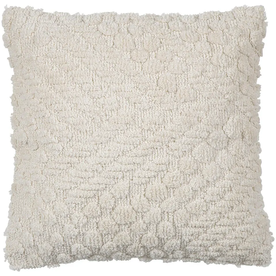 Sierkussen Damian - crème - 45x45 cm