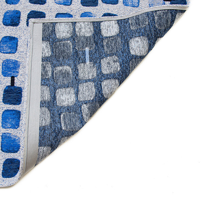 Abstract vloerkleed - Cobblestone Amparo Blues 9348
