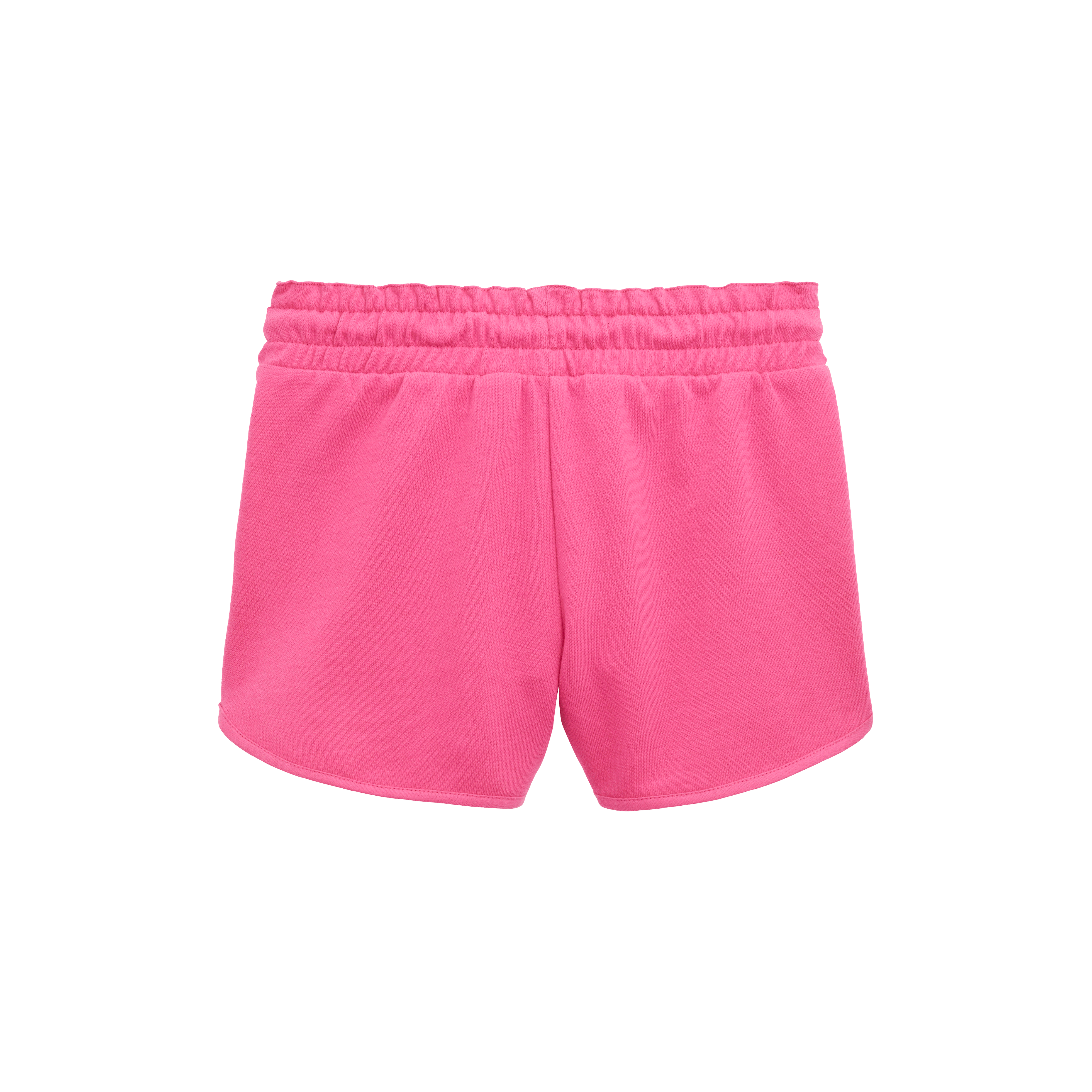 Short en coton organique fille Logo 3D brodé