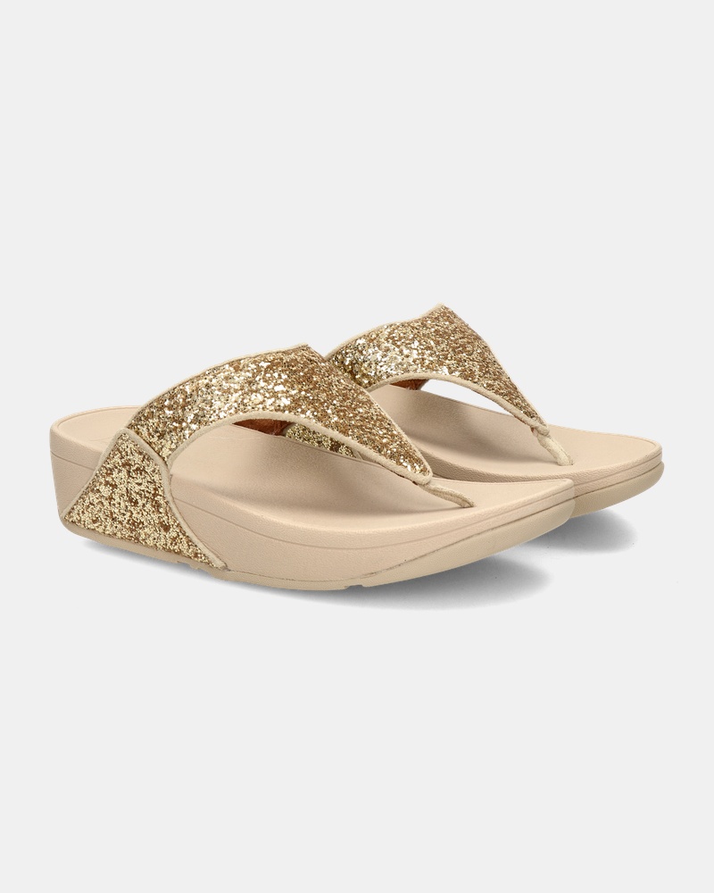 Fitflop Lulu Glitter Slippers  - goud