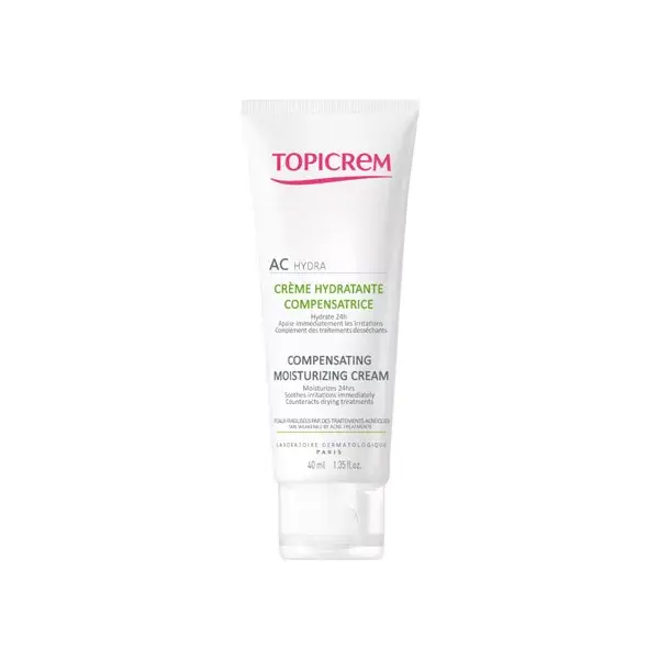 Topicrem AC Creme Hidratante Compensador para Pele Mista a Oleosa 40ml