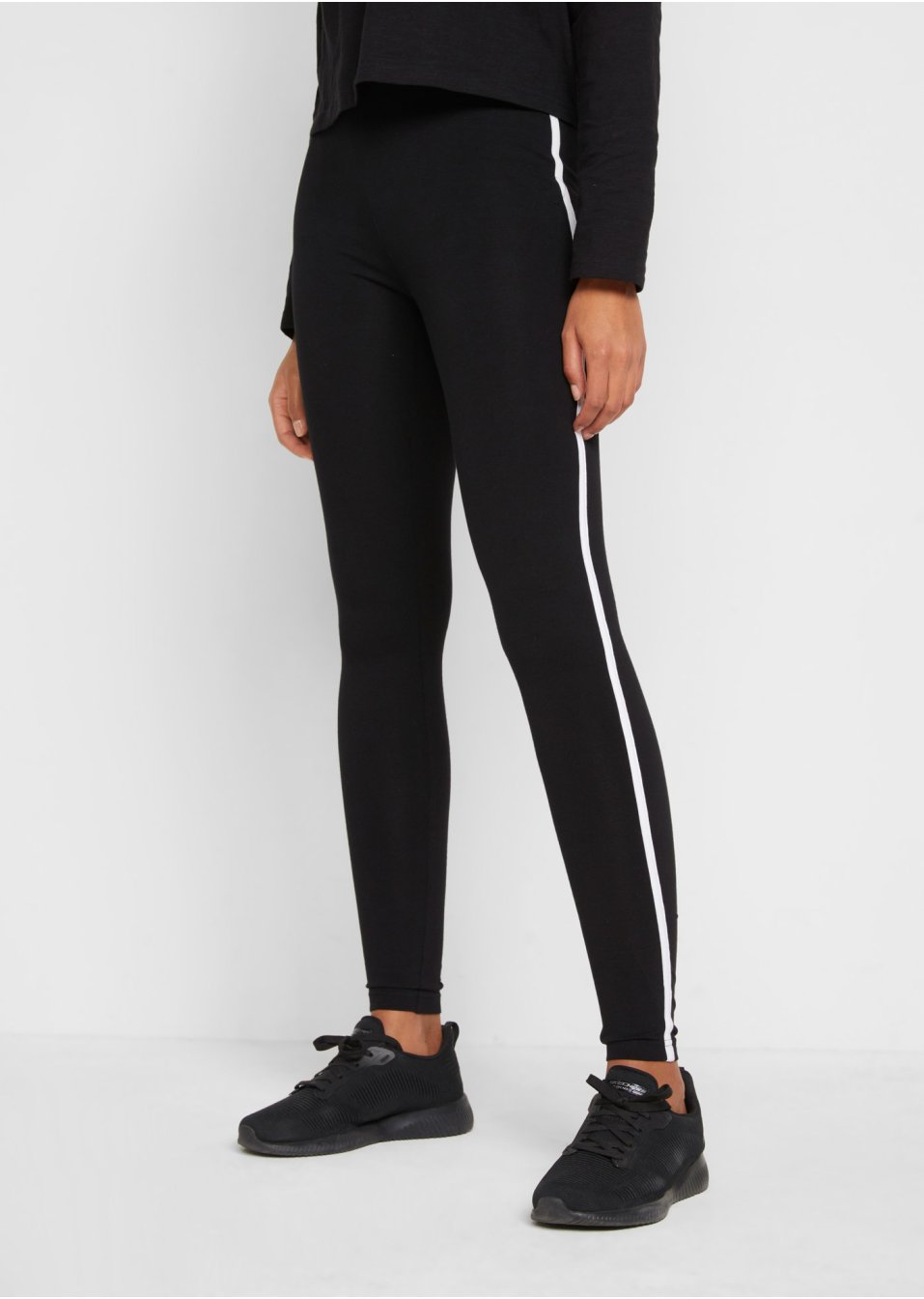 Lot de 2 leggings de sport terminés au-dessus de la cheville