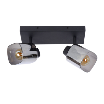 Lucide plafondspot Alion 2x25W zwart