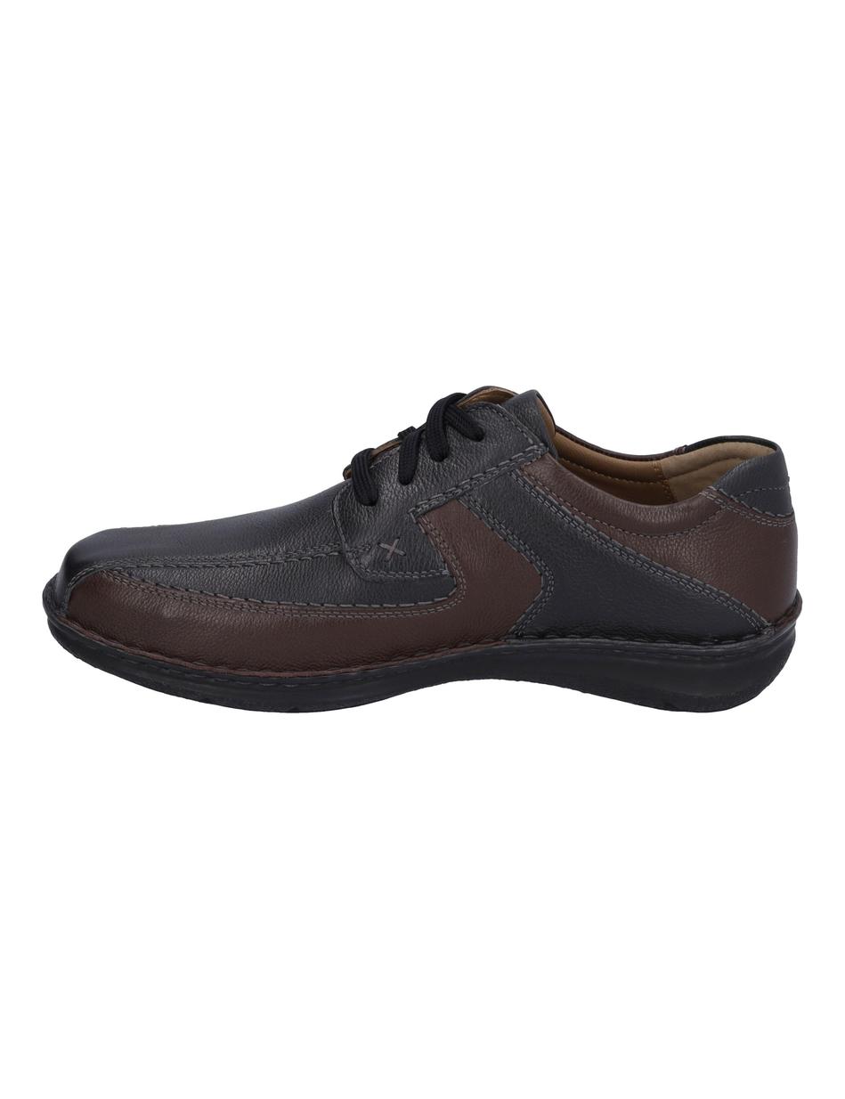 Halbschuh Anvers 08, schwarz-kombi