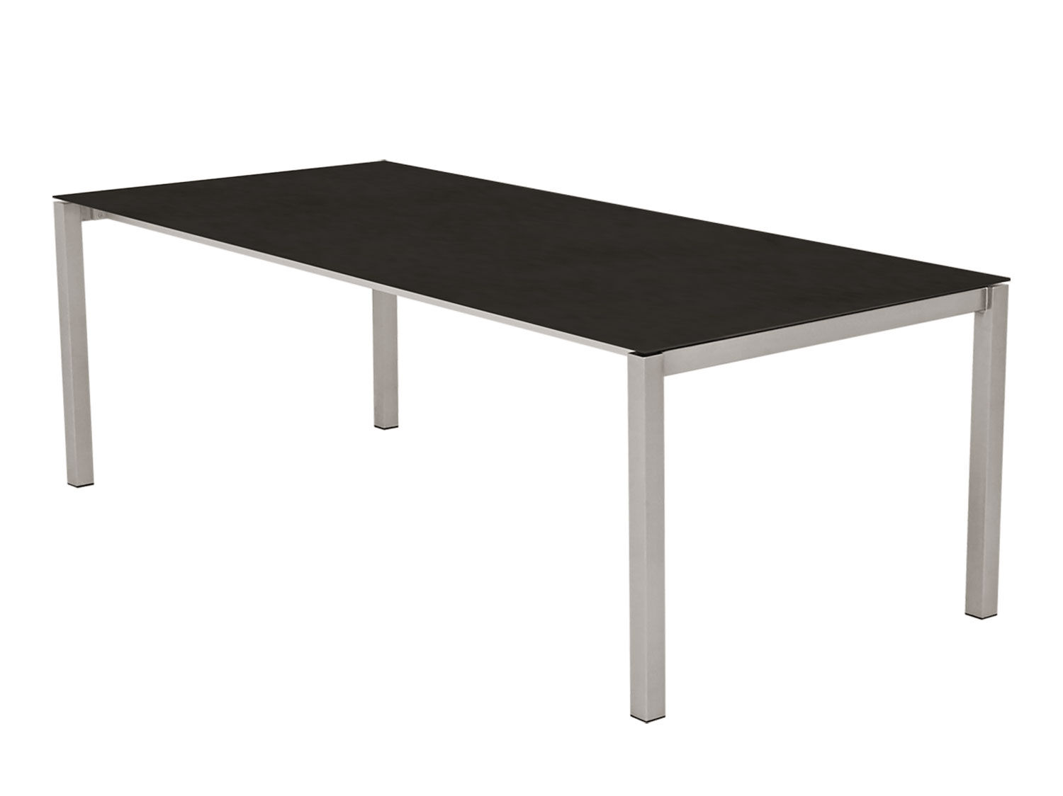 Gartentisch mit Dektonplatte Dark Moon
