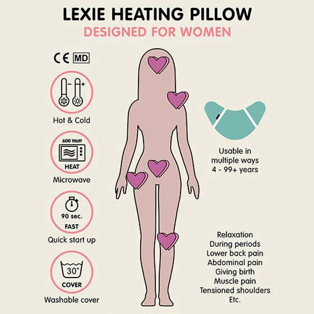 warmtekussen Lexie Heating Pillow Pale Green