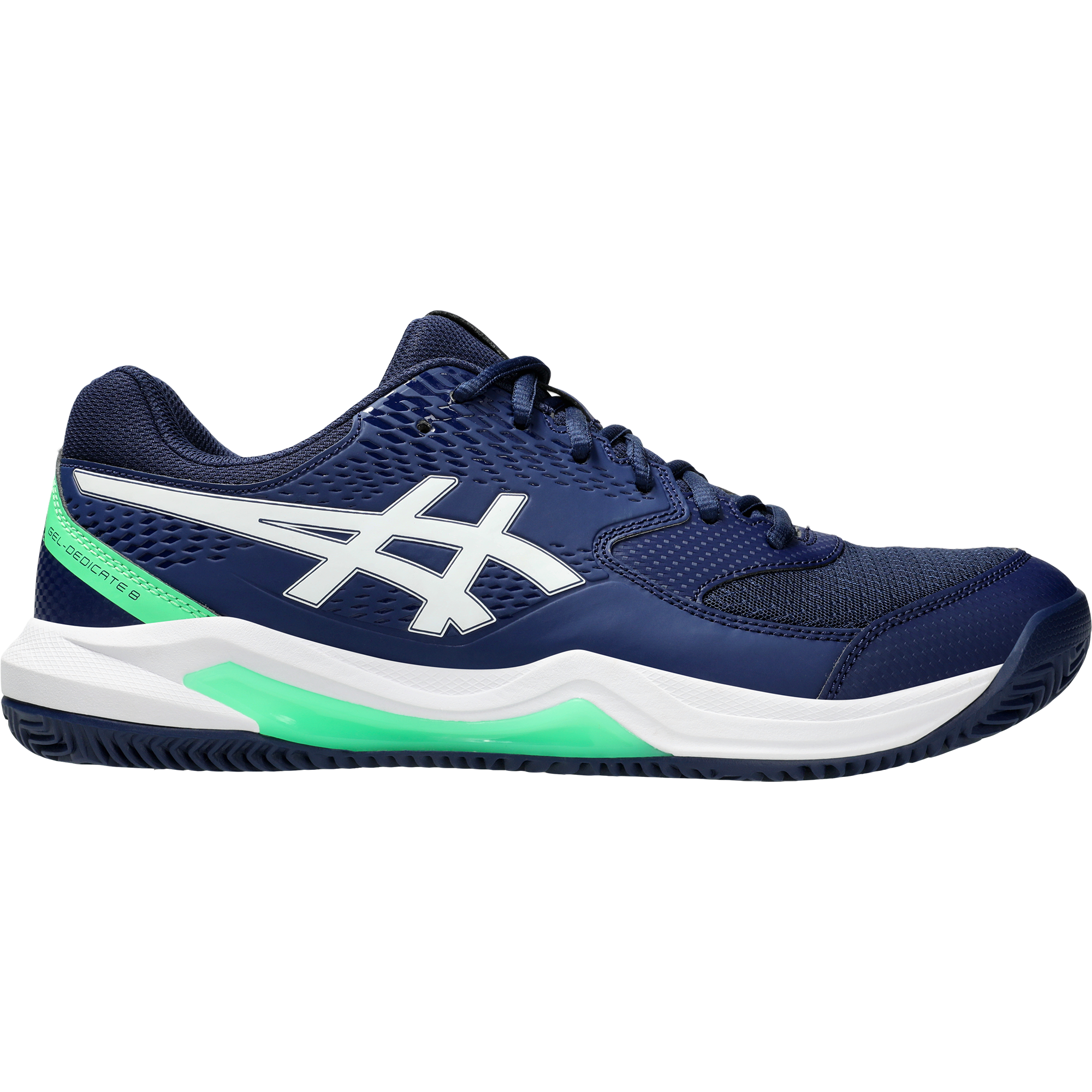 ASICS Gel-Dedicate 8 CLAY Tennisschuhe Herren blue expanse