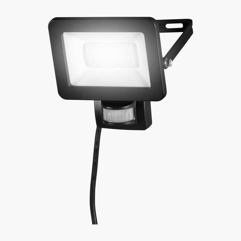 LED-lyskaster med bevegelsesdetektor, 30 W