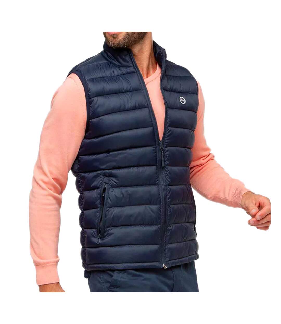 Doudoune Sans Manches Marine Homme TBS Fabian