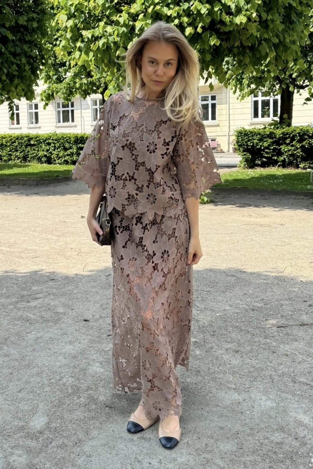 BYIC Klaraic Lace Maxi Skirt