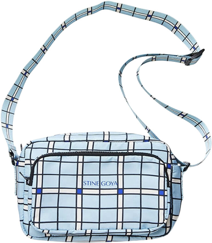 Stine Goya Crossbody Bag, 2286 Nylon Crossbody Window check