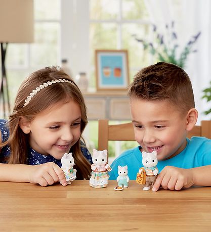 Sølvanian Families - Latte Cat Family - 5738