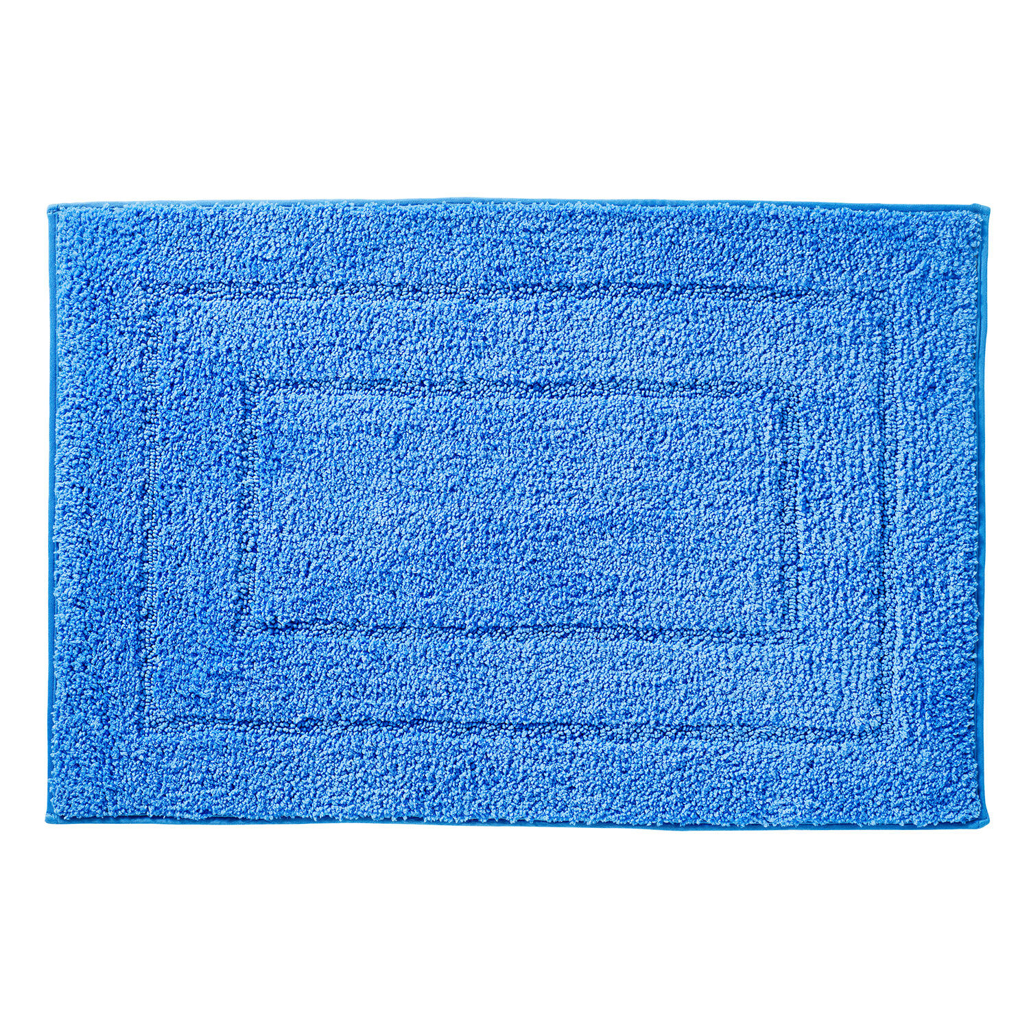 Badteppich mit quadratischem Muster