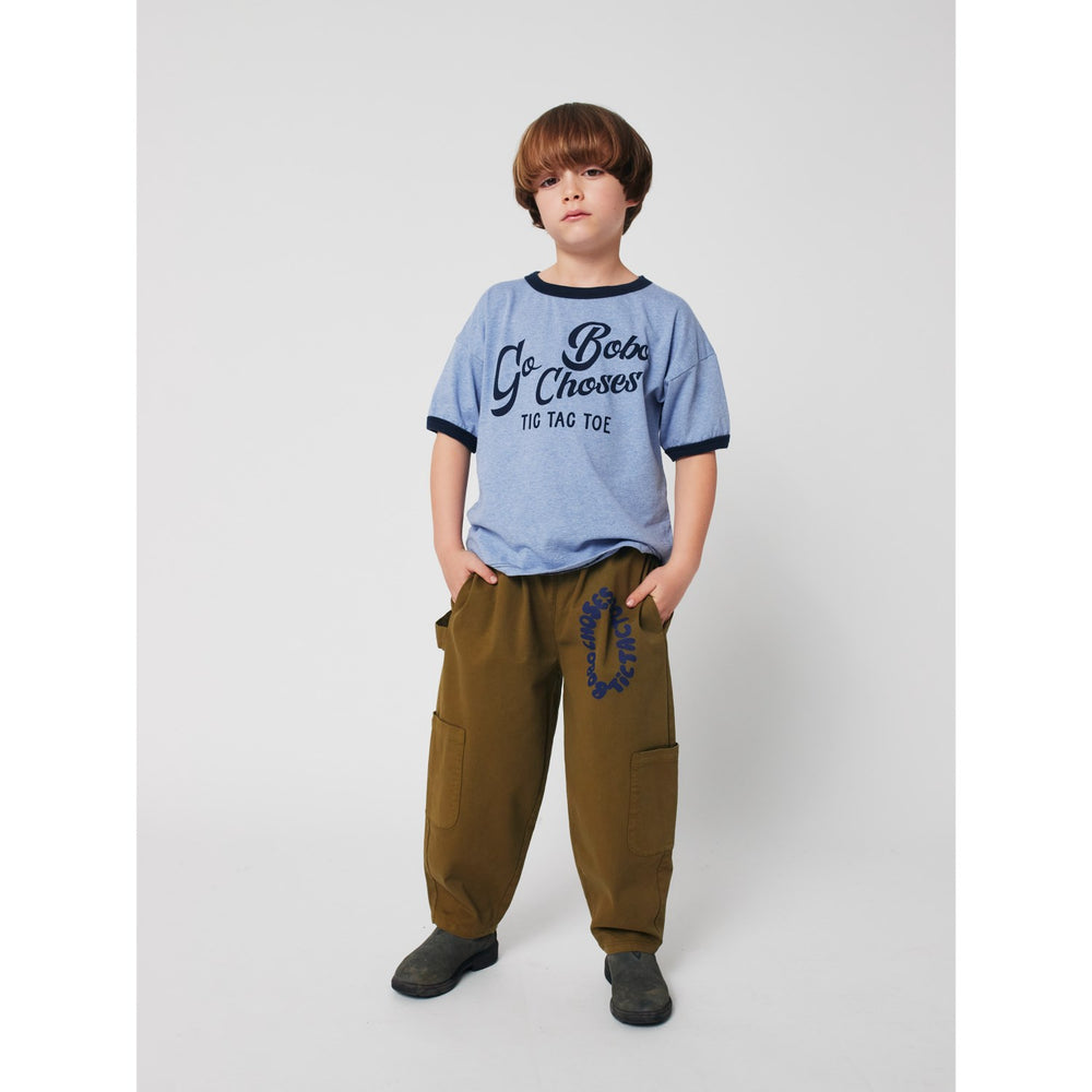 Køb Bobo Choses Light Blue Go Bobo T-Shirt
