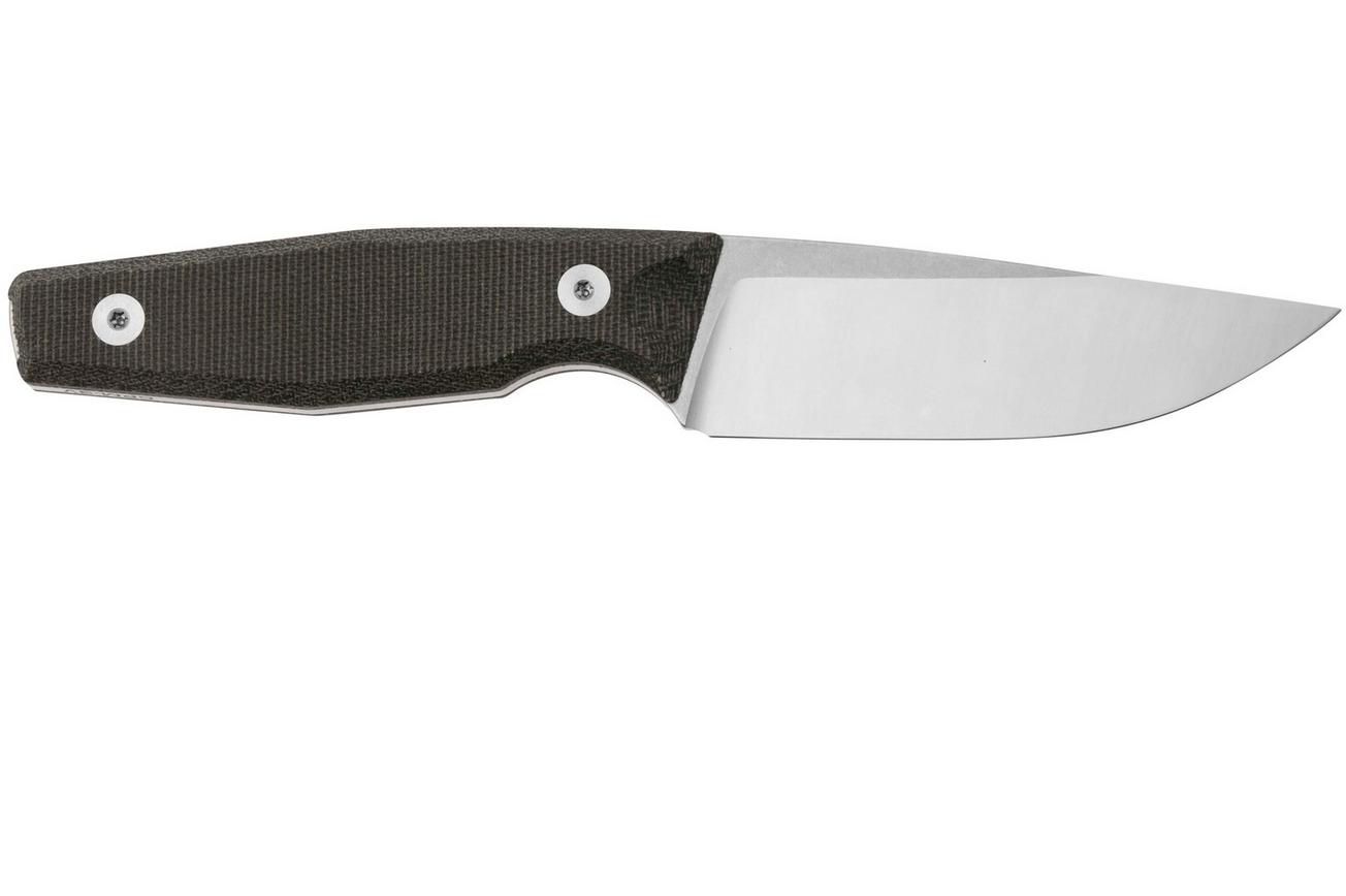 Böker Daily Knives AK4 121511 Green Micarta, vaststaand mes, Alex Kremer design